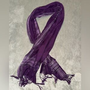 Elegant Purple Scarf